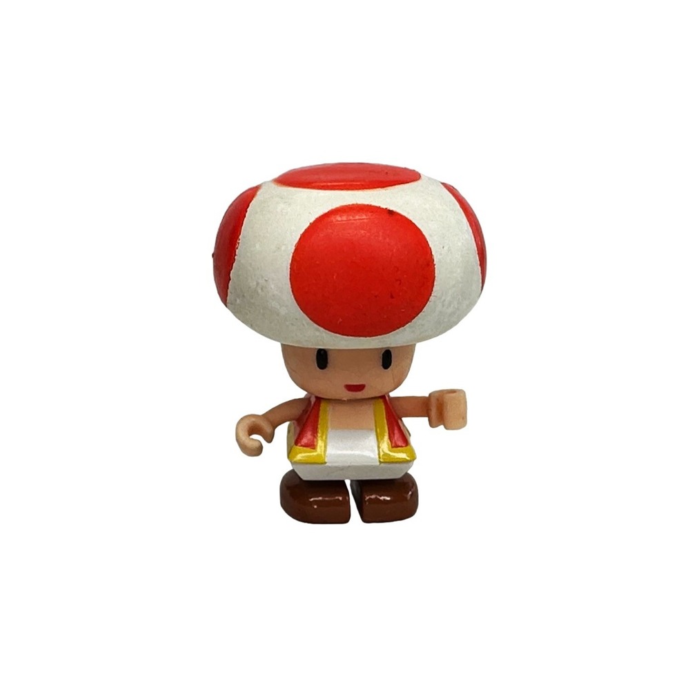 Super‎ Mario Sunshine Kubrick Toad Figure Yujin 2002 Gashapon VERY RARE Nintendo